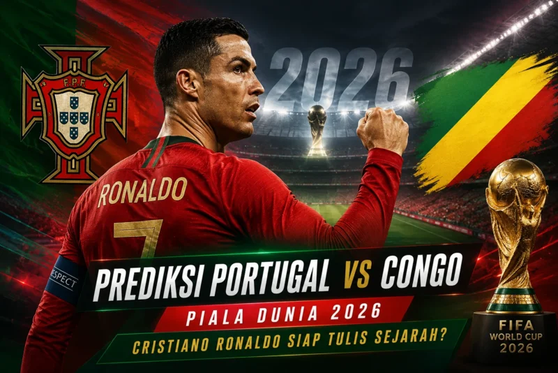 Prediksi Portugal vs Congo Piala Dunia 2026 Cristiano Ronaldo Siap Tulis Sejarah di Laga Terakhirnya.webp